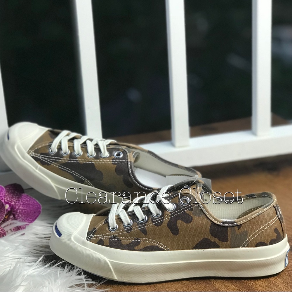 NWT Converse Jack Purcell Signature OX Sand Dune M - Picture 1 of 8